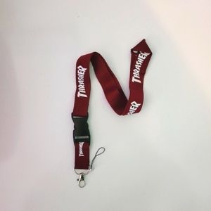 Thrasher Purple One Size Lanyard with Clip
